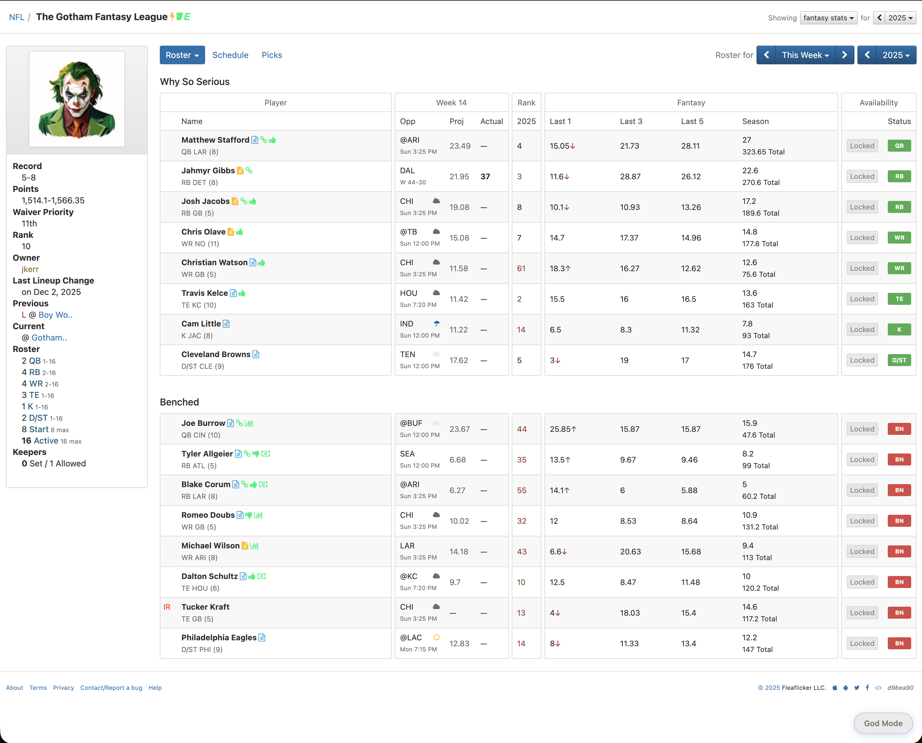 Opponent view without God Mode